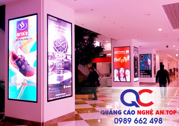 Lắp đặt biển quảng cáo hộp đèn tại Nghệ An