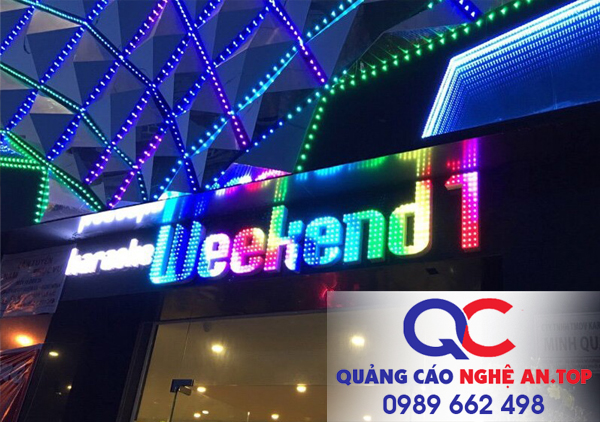 Biển quảng cáo đèn led tại Nghệ An