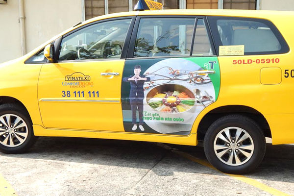 Thế mạnh của quảng cáo trên Taxi so với các quảng cáo khác