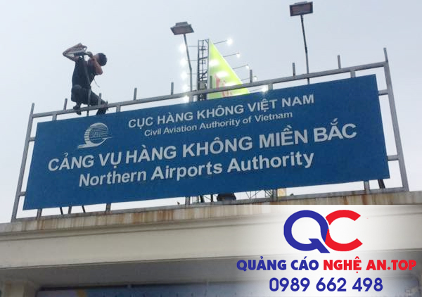 Dịch vụ sửa chữa biển quảng cáo tại Vinh – Nghệ An